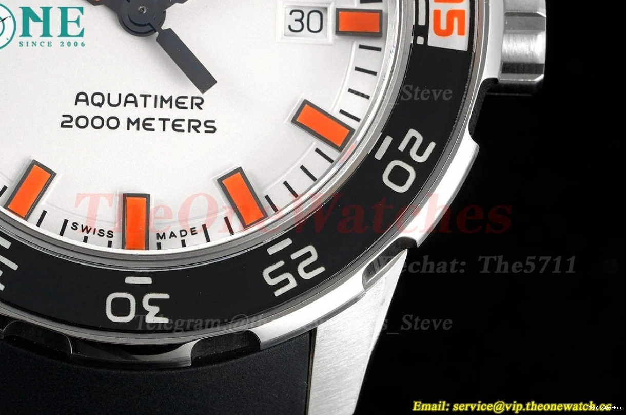 44mm  Wht SS Aquatimer A2892 JVSF RU Org Dial IW356807 0523